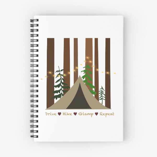 Item preview, Drive. Hike. Glamp. Repeat designed and sold by Createlikeamom.
