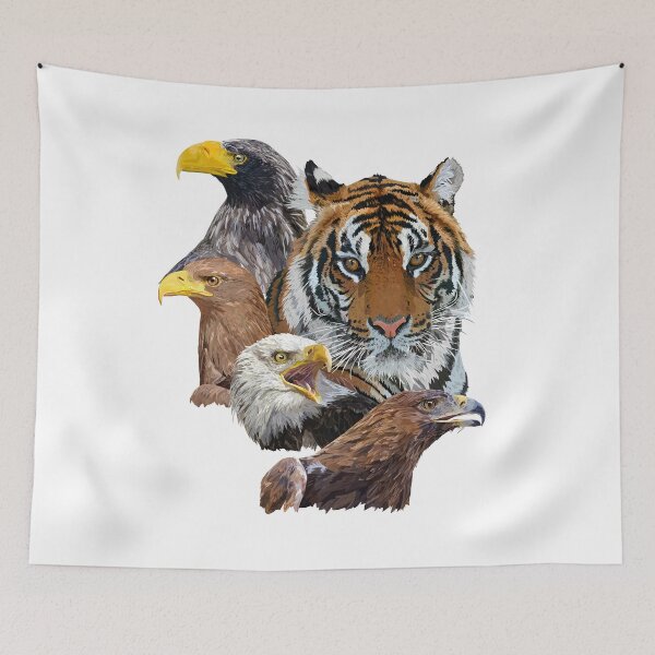 Item preview, Eagles and tiger designed and sold by obscurite.