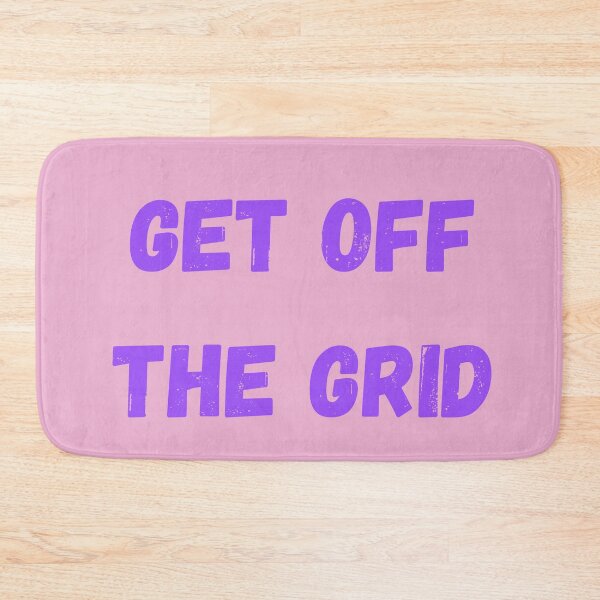 Item preview, GET OFF THE GRID designed and sold by Swooncake Press.