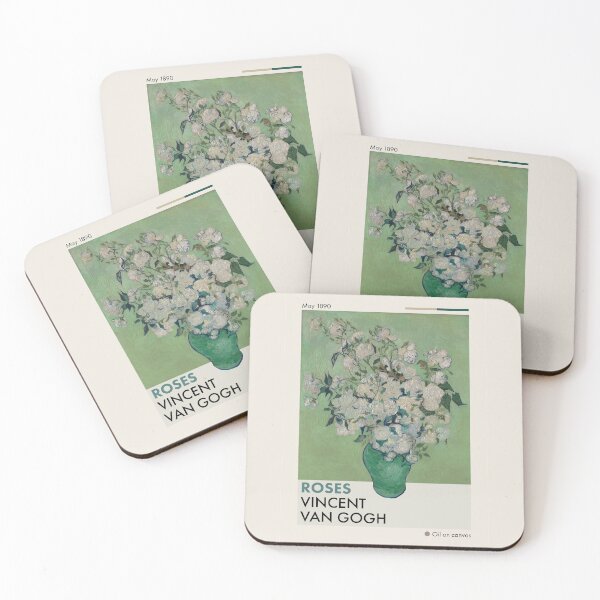 Item preview, Mid-Century Van Gogh Roses designed and sold by Milli Co Studio.