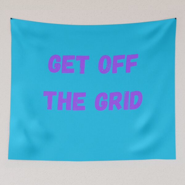 Item preview, GET OFF THE GRID designed and sold by Swooncake Press.