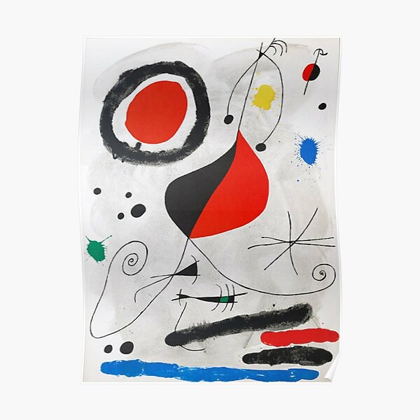 Joan Miro surreale Malerei Poster