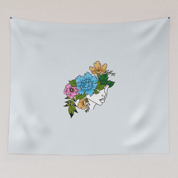 Item preview, Flower head lady designed and sold by AliJ567.