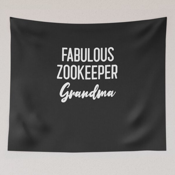 Artikelvorschau, Fabulous Zookeeper Oma Tierliebhaber Geschenk entworfen und verkauft von EricJP.