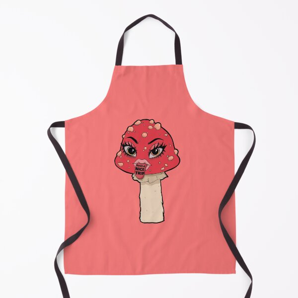 Item preview, "Have a Nice Trip" Mushroom Hippie art designed and sold by SeaMushrooms.