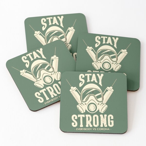 Item preview,  Stay strong against virus designed and sold by Mahe Jabeen.