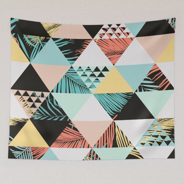Item preview, Coastal Inspired Geometric Art designed and sold by Sympleprints.