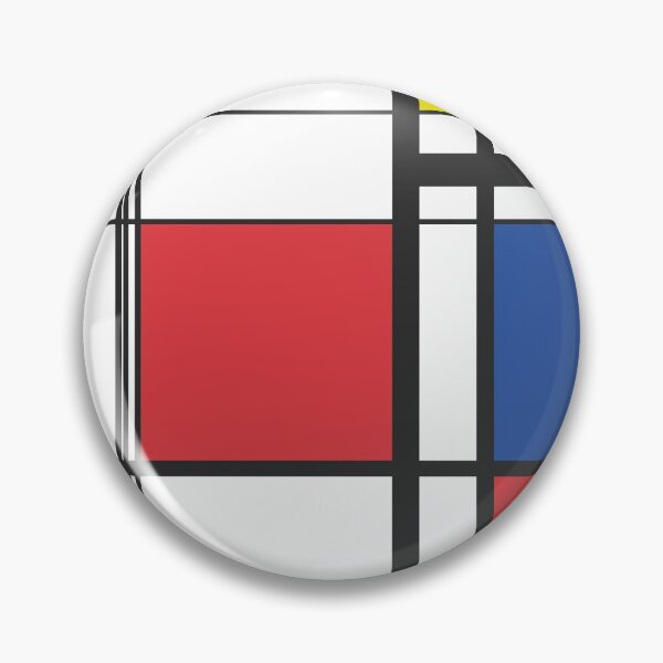 Item preview, Mondrian Style Reinvented  - De Stijl Style Minimalist Geometric Art 01 designed and sold by vortexatelier.