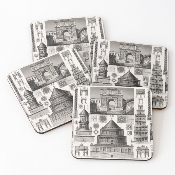 Item preview, 1849 Vintage Etching. Roman Architecture. designed and sold by Gin  Neko.