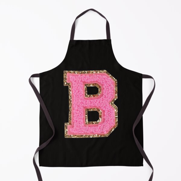 Item preview, B - Bubblegum Glitter Varsity Letter Patches designed and sold by Monograms Ultd.
