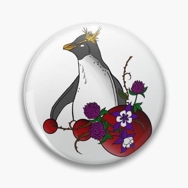 Item preview, Metal Rockhopper Penguin designed and sold by AliJ567.