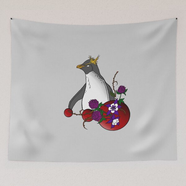 Item preview, Metal Rockhopper Penguin designed and sold by AliJ567.