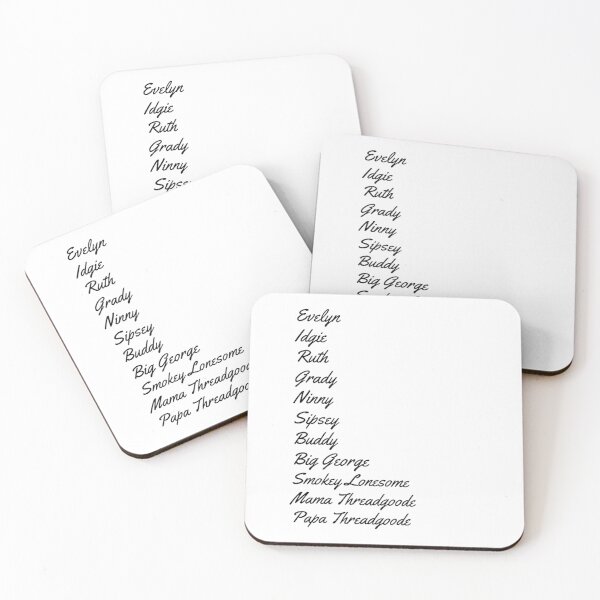 Item preview, Fried Green Tomatoes Character Names designed and sold by Artistive.