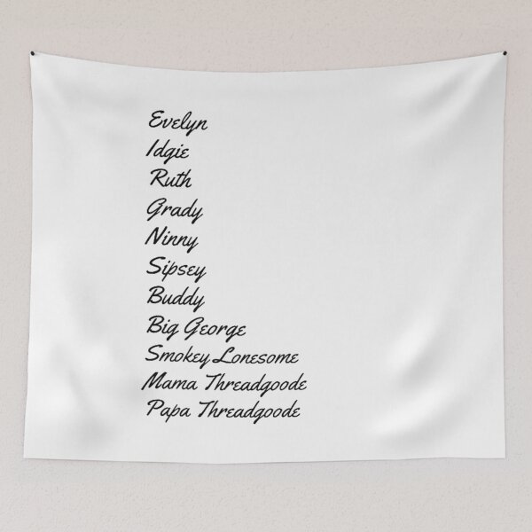 Item preview, Fried Green Tomatoes Character Names designed and sold by Artistive.