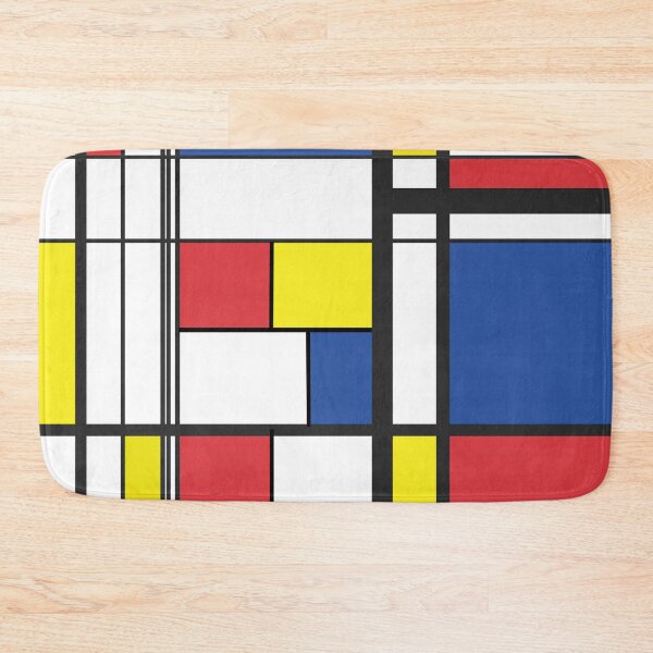 Item preview, Mondrian Style Reinvented  - De Stijl Style Minimalist Geometric Art 02 designed and sold by vortexatelier.