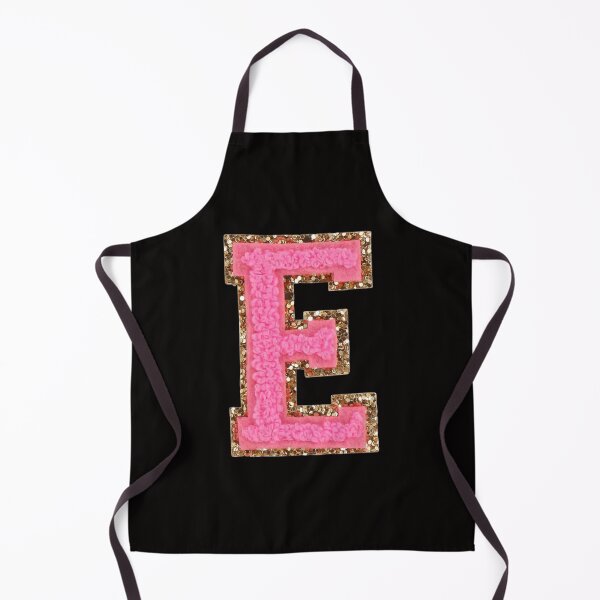 Item preview, E - Bubblegum Glitter Varsity Letter Patches designed and sold by Monograms Ultd.