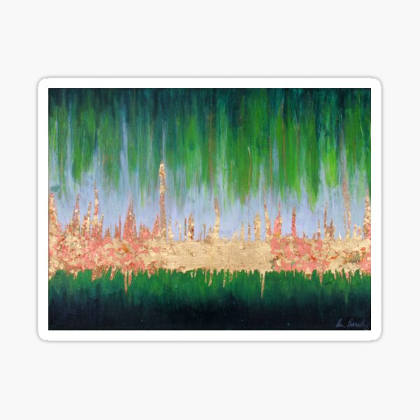 The Green Lagoon Sticker