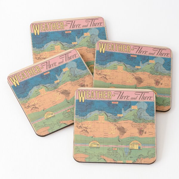 Item preview, Weather - Here and There. 1944. designed and sold by Gin  Neko.