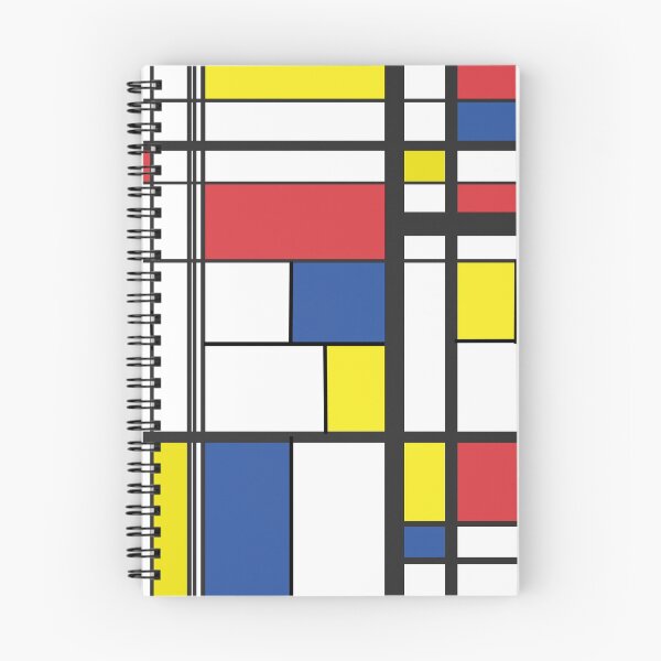 Item preview, Mondrian Style Reinvented  - De Stijl Style Minimalist Geometric Art 03 designed and sold by vortexatelier.