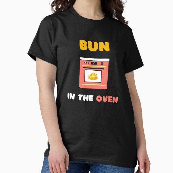 Item preview, Bun in the oven pregnancy announcement black designed and sold by daguilon.