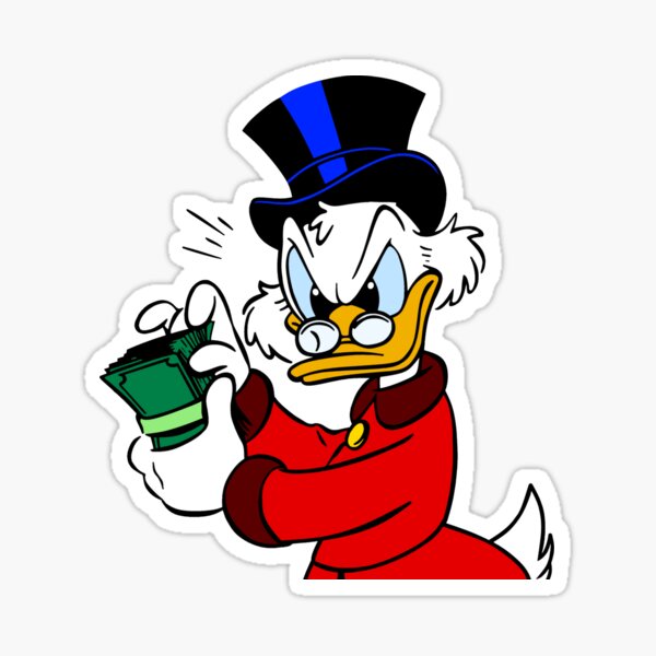 Scrooge McDuck Sticker