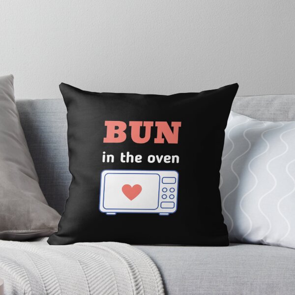 Item preview, Bun in the oven microwave pregnancy announcement black designed and sold by daguilon.