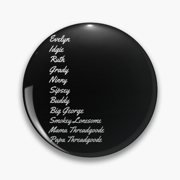 Item preview, Fried Green Tomatoes Character Names designed and sold by Artistive.
