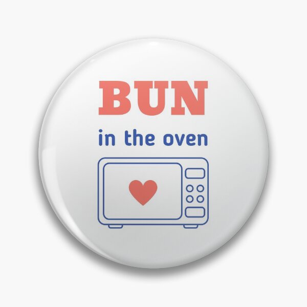 Item preview, Bun in the oven microwave pregnancy announcement white designed and sold by daguilon.