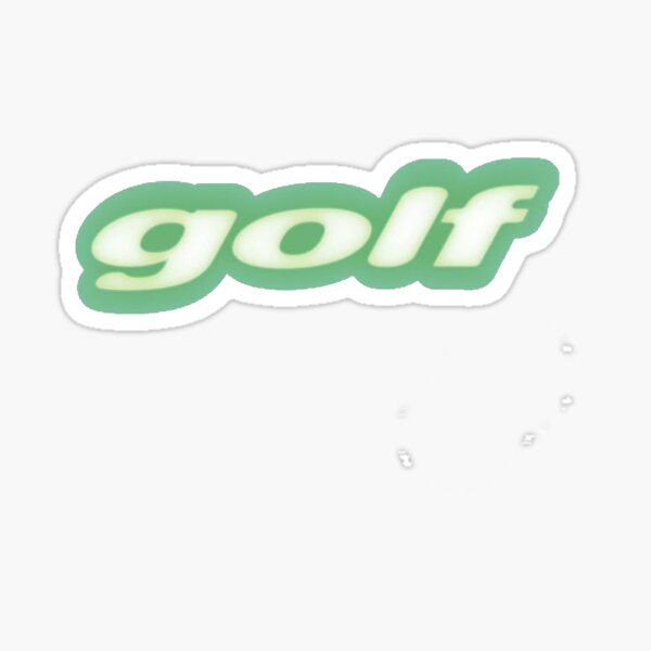 Conception d'ampoule de golf Wang Sticker