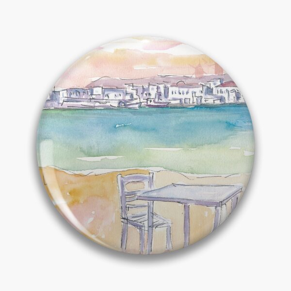 Item preview, Relaxing on splendid Island of Mykonos Greece designed and sold by artshop77.