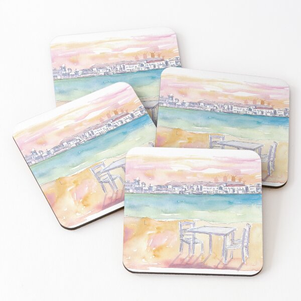 Item preview, Relaxing on splendid Island of Mykonos Greece designed and sold by artshop77.