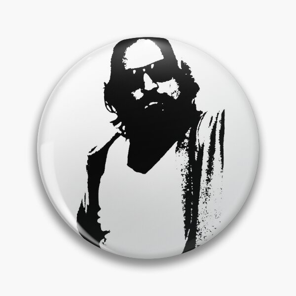 Item preview,  Big Lebowski The Dude - stencil designed and sold by Hedgen-Shirts.
