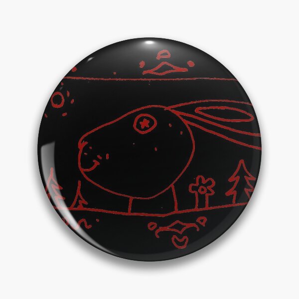Item preview, happy rabbit says hi naive style drawing designed and sold by martodesign.