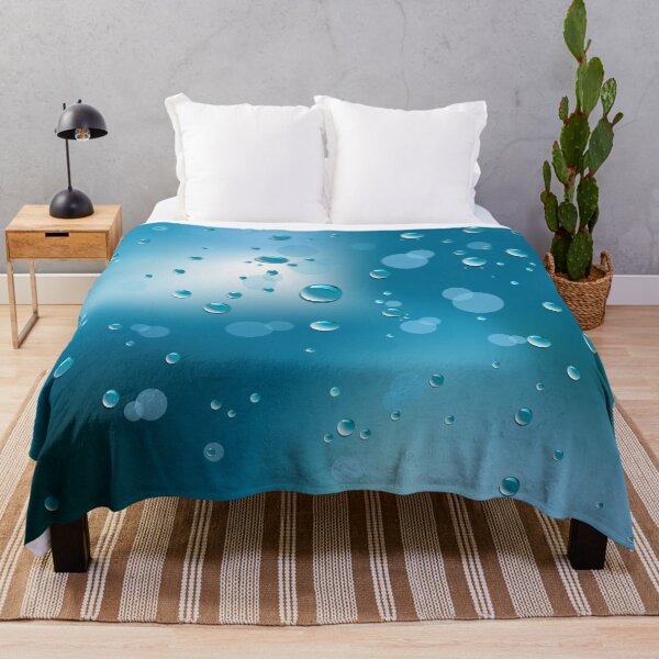 Item preview, Rain drop with blue background. designed and sold by hadkhanong.