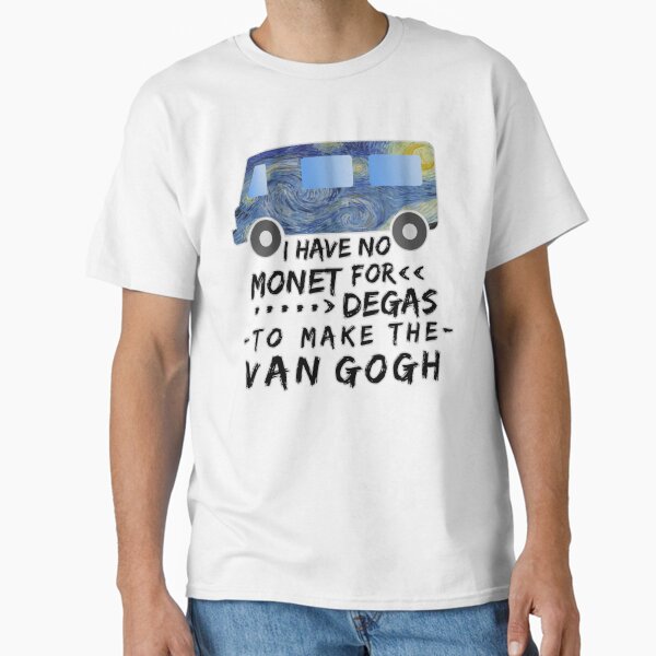 Item preview, Funny Artist Pun Monet Degas Van Gogh designed and sold by emkayhess.