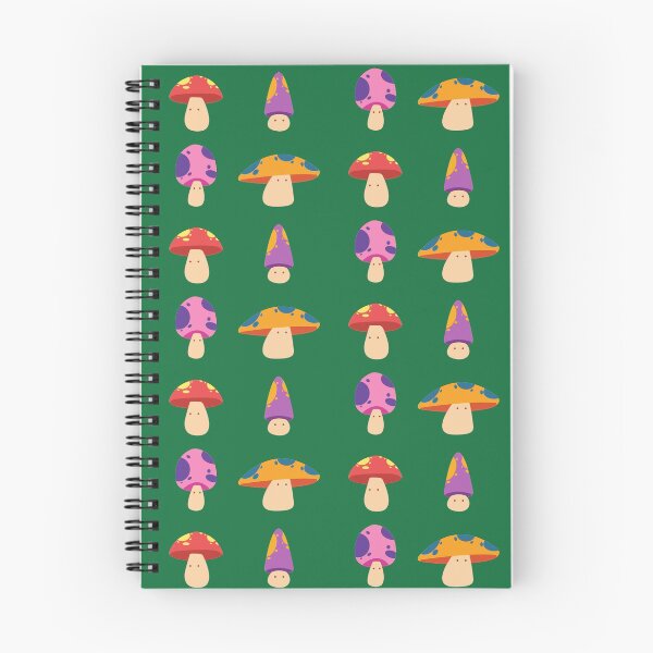 Item preview, Extra small Four Colorful Cute Mushrooms Fungi designed and sold by WinterBon.