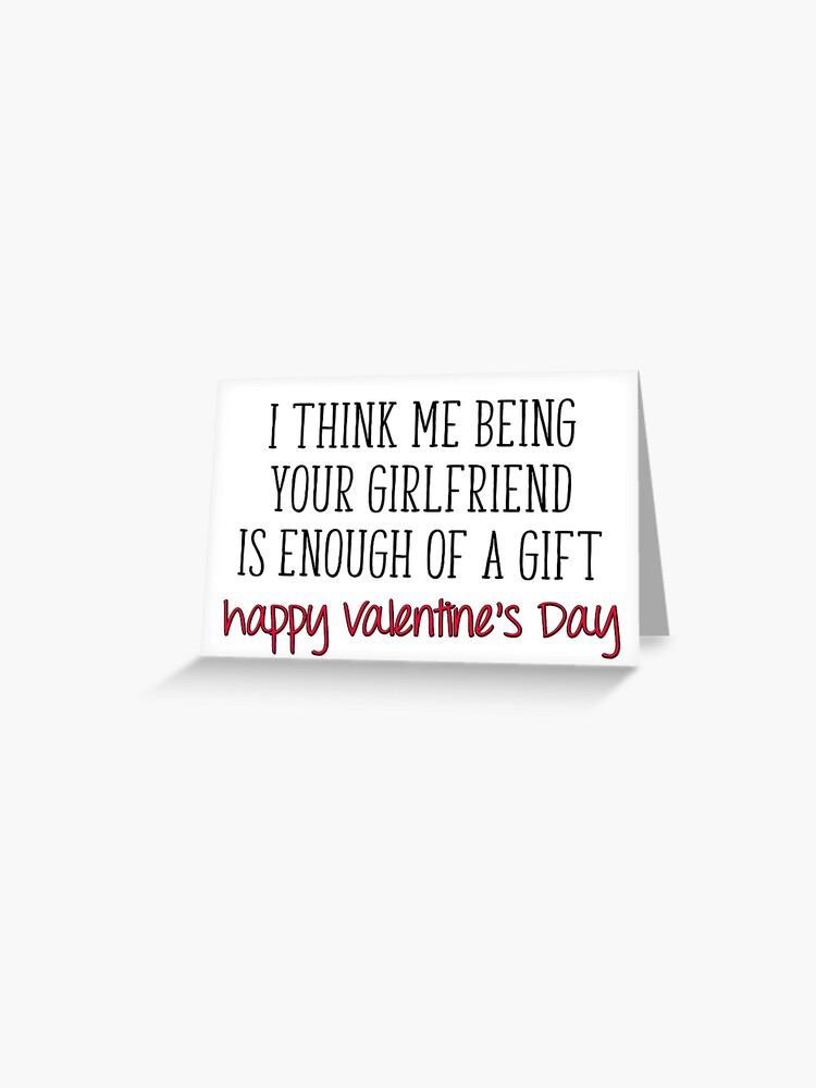 Funny valentines day clearance cards for boyfriend