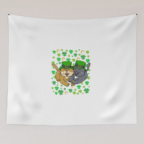 Item preview, St Patrick's Day 2021 Funny Irish Cat Leprechaun designed and sold by Alex Cuttell.
