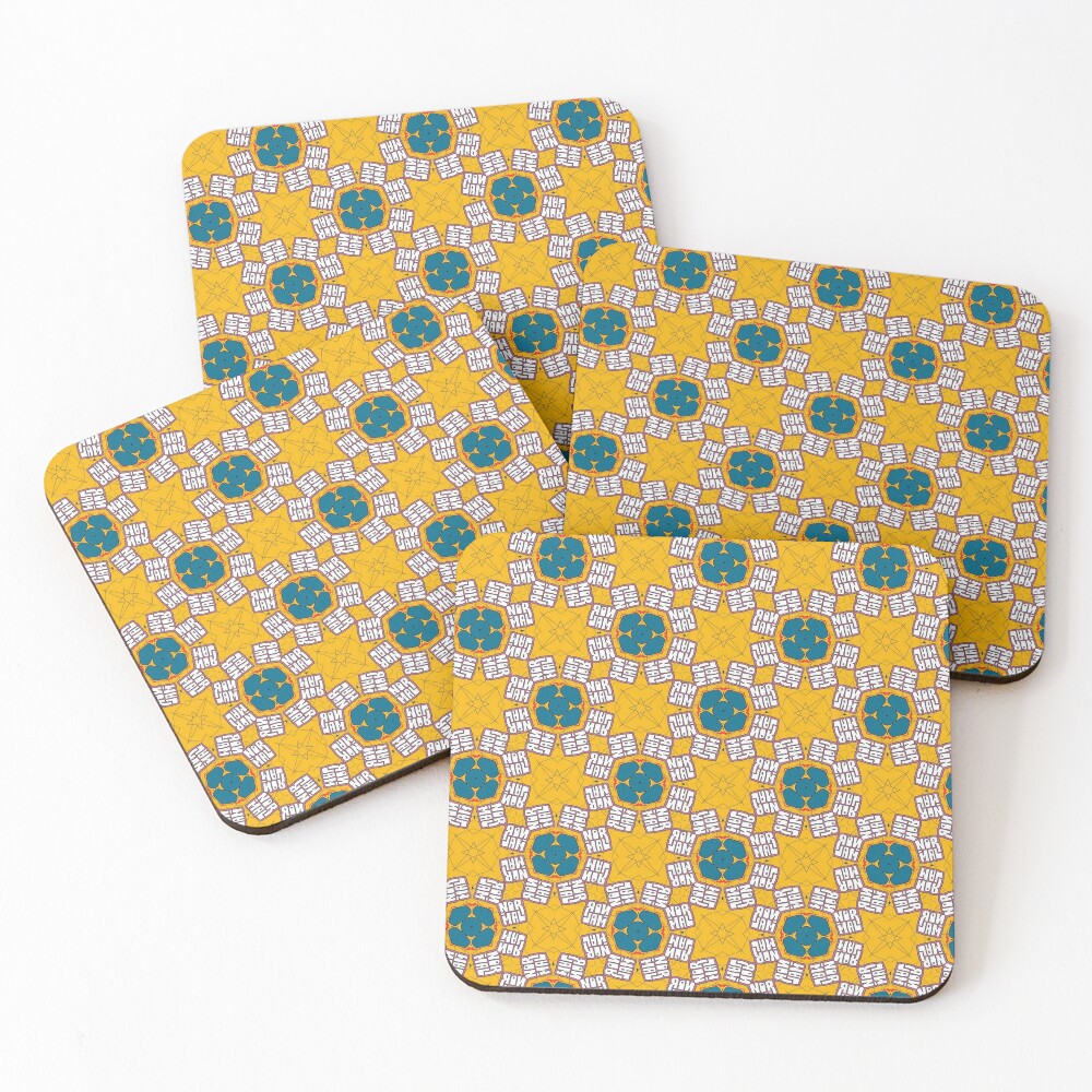 Item preview, Coasters (Set of 4) designed and sold by DopeBags.