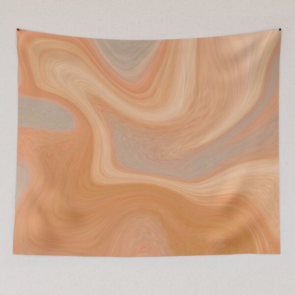 Item preview, Orange Marble Liquid Artwork designed and sold by Repayh.