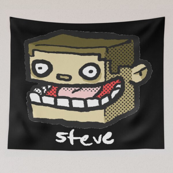 Item preview, Steve Big Smile Head designed and sold by Alex Garcia.