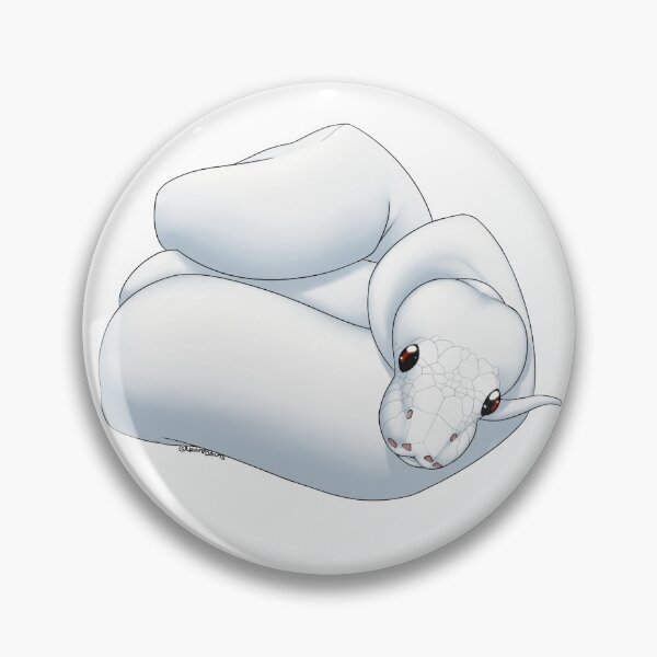 Item preview, Black Eyed Leucistic Ball Python designed and sold by LizardBeans.