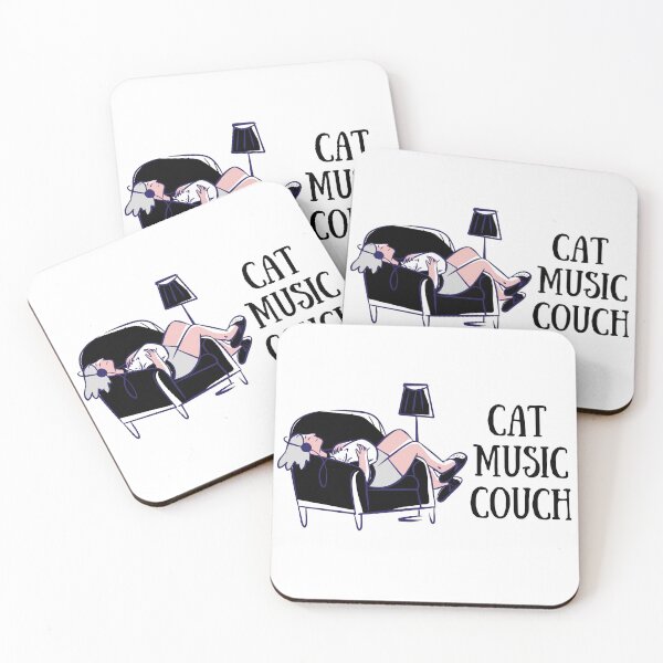 Item preview, Cat Music couch, Cat love, Music love, Couch fond designed and sold by WarloftersS.