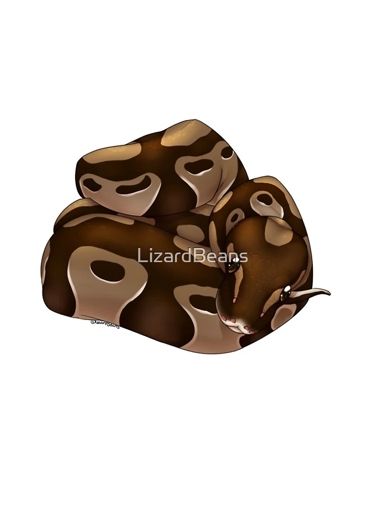 Thumbnail 4 of 4, iPhone Case, Normal Ball Python designed and sold by LizardBeans.