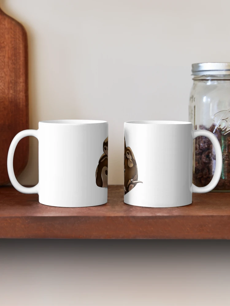 Thumbnail 2 of 6, Coffee Mug, Normal Ball Python designed and sold by LizardBeans.
