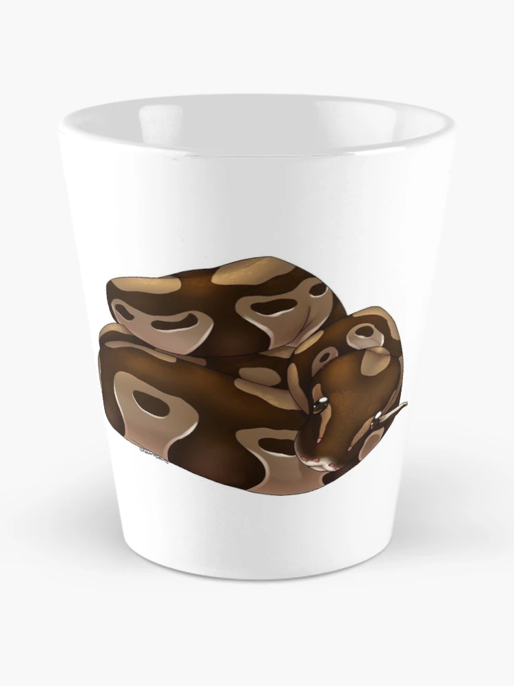 Thumbnail 2 von 4, Kaffeebecher, Normaler Ball Python designt und verkauft von LizardBeans.