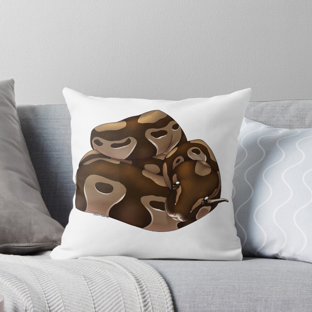 Item preview, Throw Pillow designed and sold by LizardBeans.