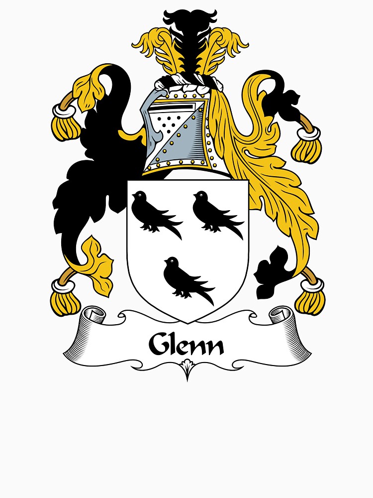 "Glenn Coat of Arms / Glenn Family Crest" Tshirt by ScotlandForever