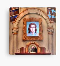 The Enchanted Library Metal Print