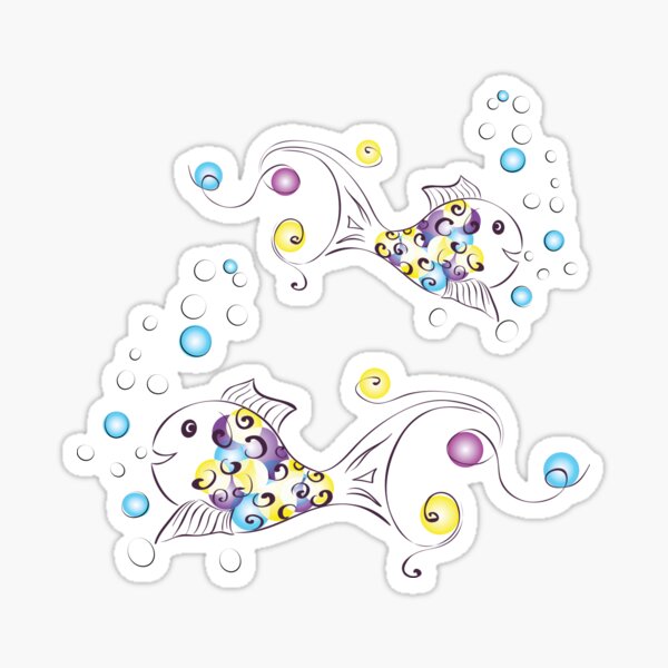 zauberfische Sticker